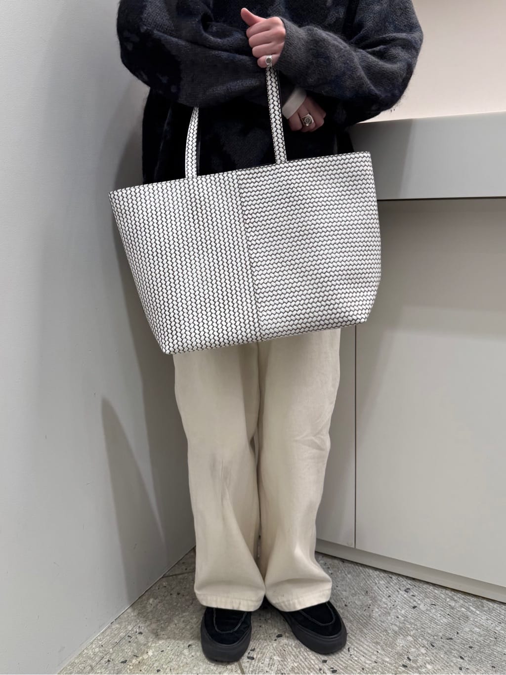 Kさんの「HIROKO HAYASHI｜OTTICA（オッティカ）トートバッグ」を使ったコーディネート