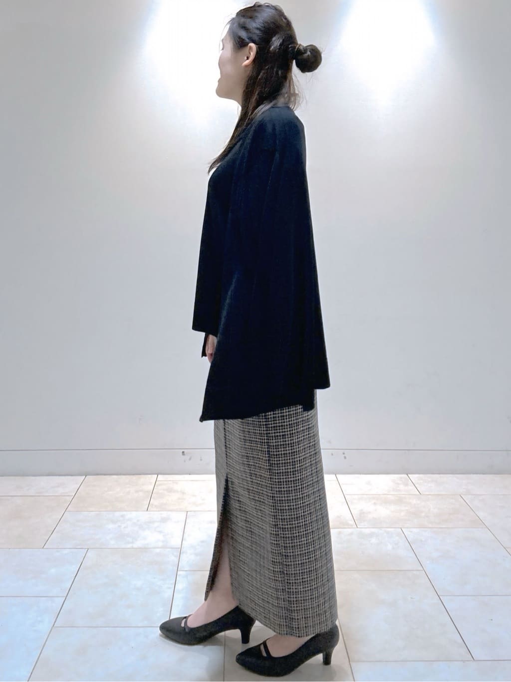 S&auml;K&iuml;さんの「Reflect｜【ちくちくしない／アンサンブル可／通勤におすすめ◎】オフボディ着流しカーディガン」を使ったコーディネート