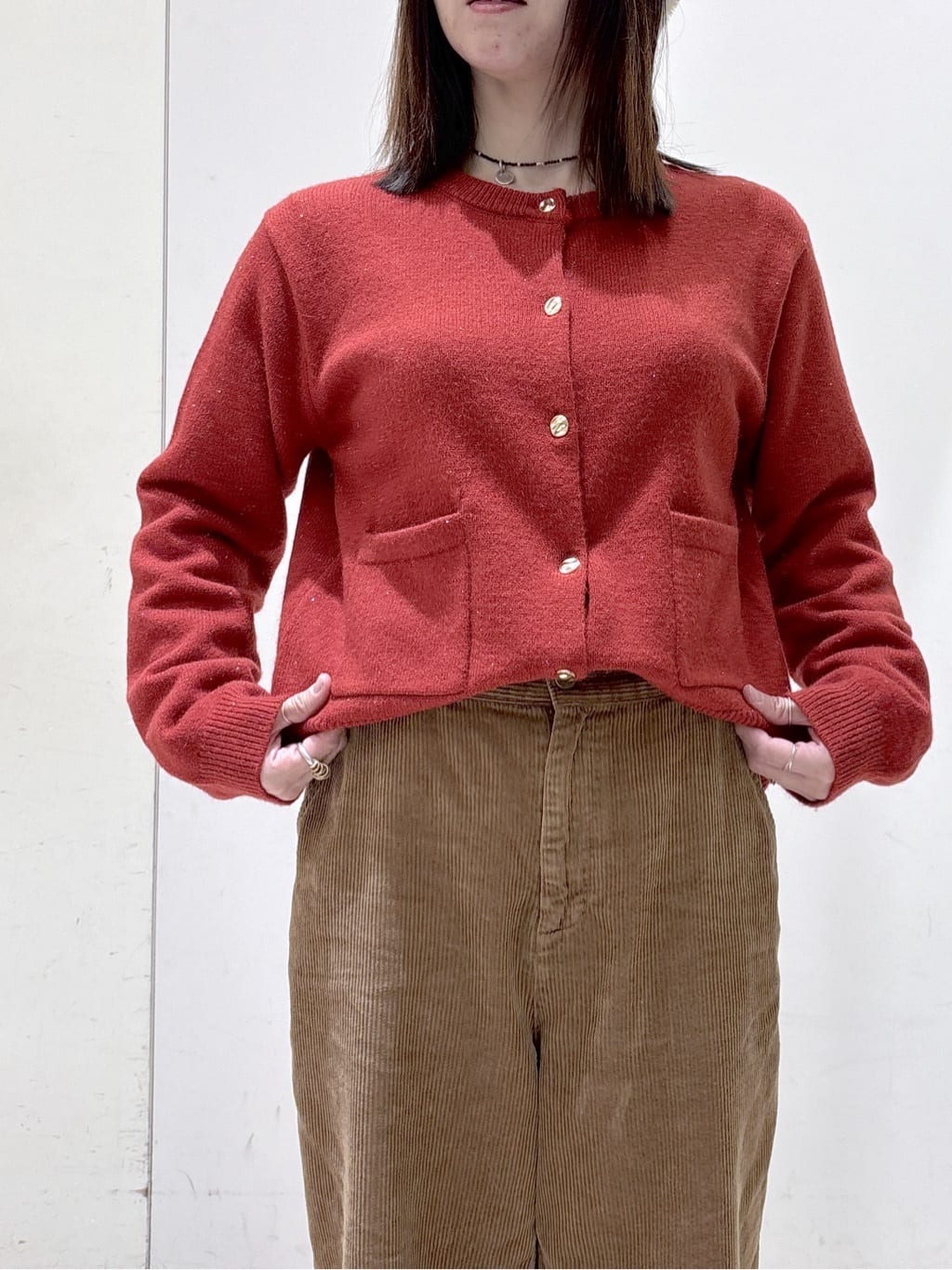 mameさんの「OPAQUE.CLIP｜カシミヤブレンドウールミドルピーコート」を使ったコーディネート
