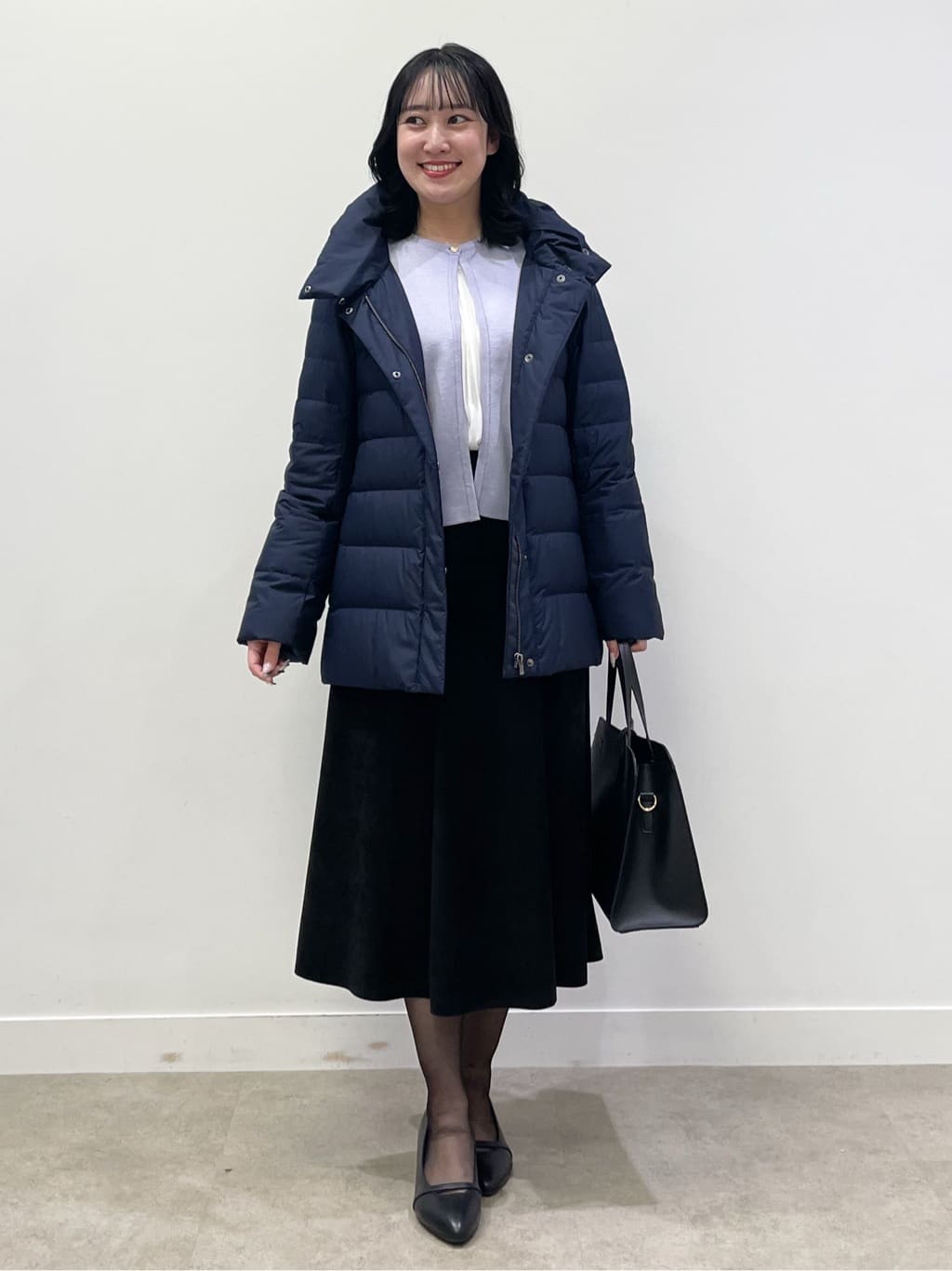 yukariさんの「Reflect｜【SS-4Lサイズ】フーデッドミドルダウンコート」を使ったコーディネート