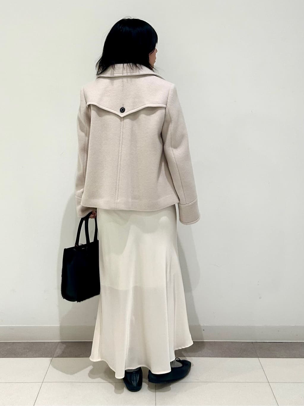 とりみさんの「DRESSTERIOR｜◆ソフトレザーバレエシューズ」を使ったコーディネート