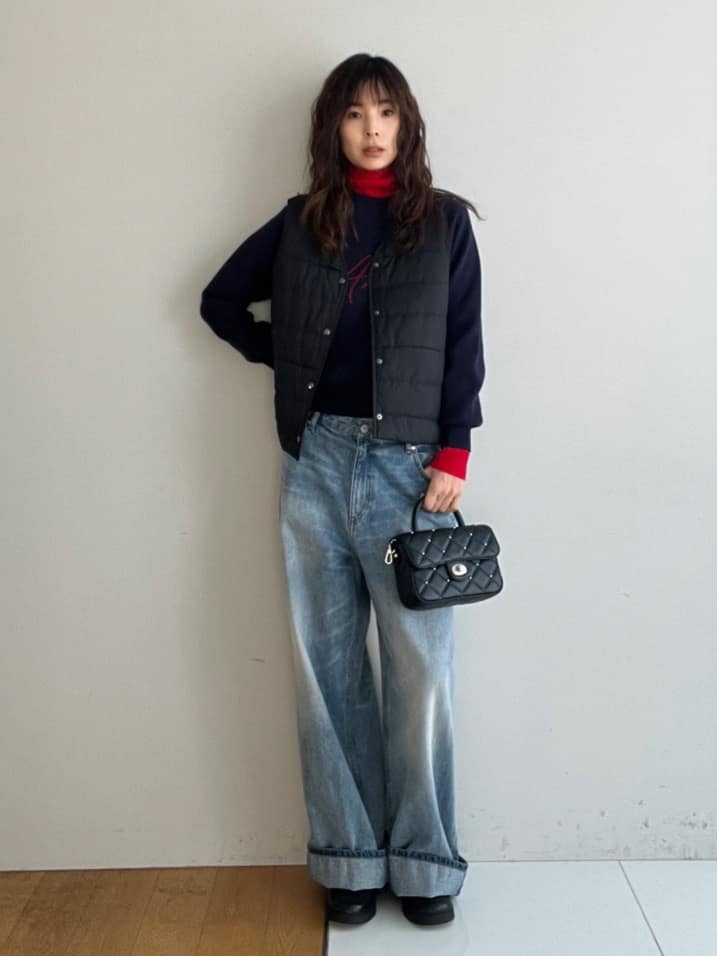 misaさんの「DRESSTERIOR｜◆アニージャカードニット」を使ったコーディネート