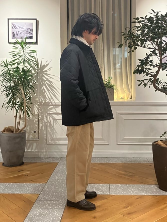 junyaさんの「DRESSTERIOR｜◆キルティング ハンティングジャケット」を使ったコーディネート