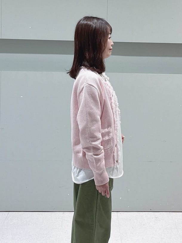 makiさんの「UNTITLED｜【洗える/ジャケット風】ツイードニットカーディガン」を使ったコーディネート