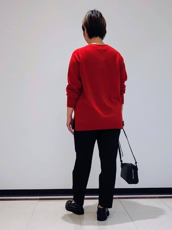 gissyさんの「INDIVI｜【洗える／裏起毛】ストレッチウォームパンツ」を使ったコーディネート