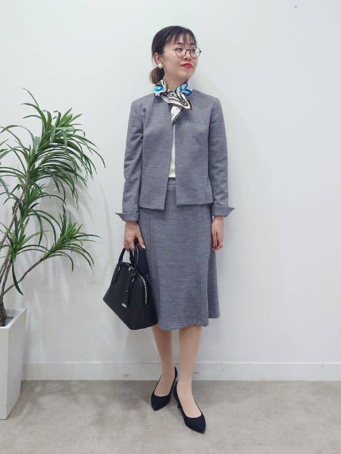 MUTSUKOさんの「UNTITLED｜【アンサンブル可/洗える】ウォームスパンニット」を使ったコーディネート