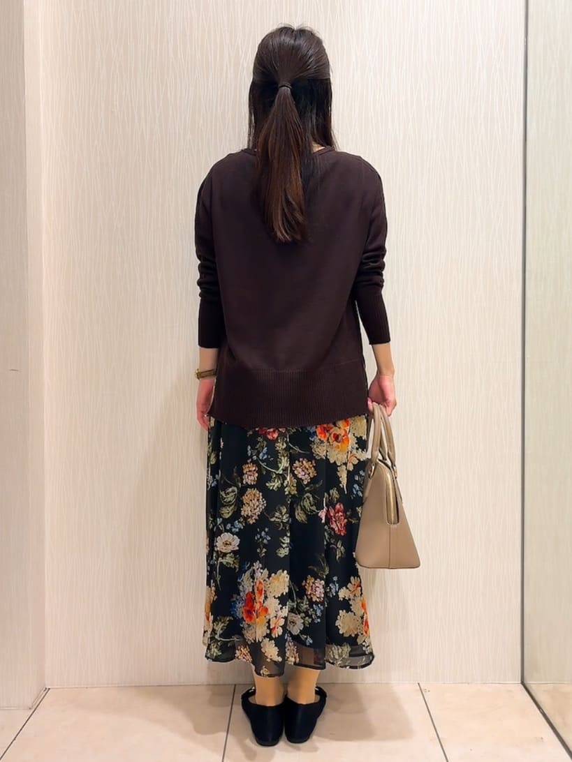 SAHOさんの「UNTITLED｜【8色展開/体型カバー】魅せるタイムレスニット」を使ったコーディネート