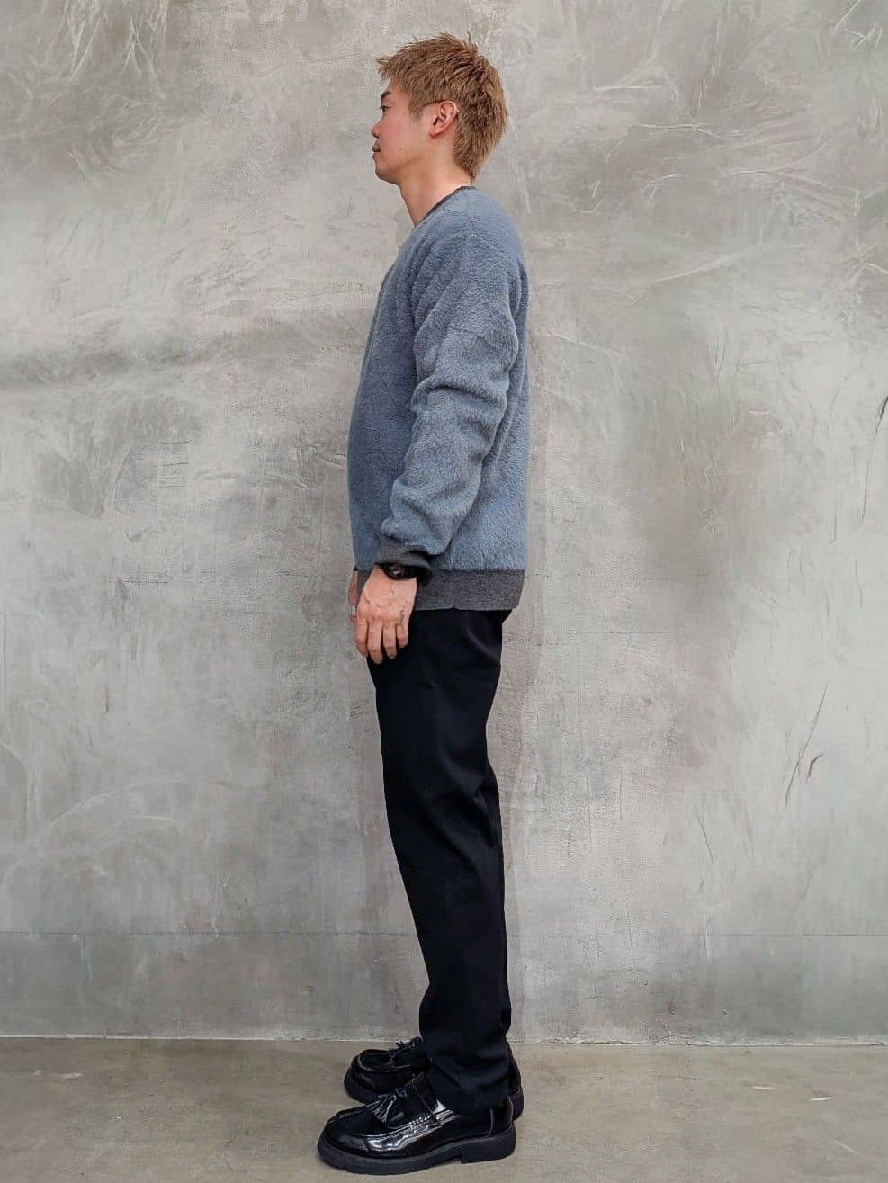 daiさんの「THE SHOP TK｜【ふんわり心地いい肌触り】　ダイヤ柄シャギーニット」を使ったコーディネート