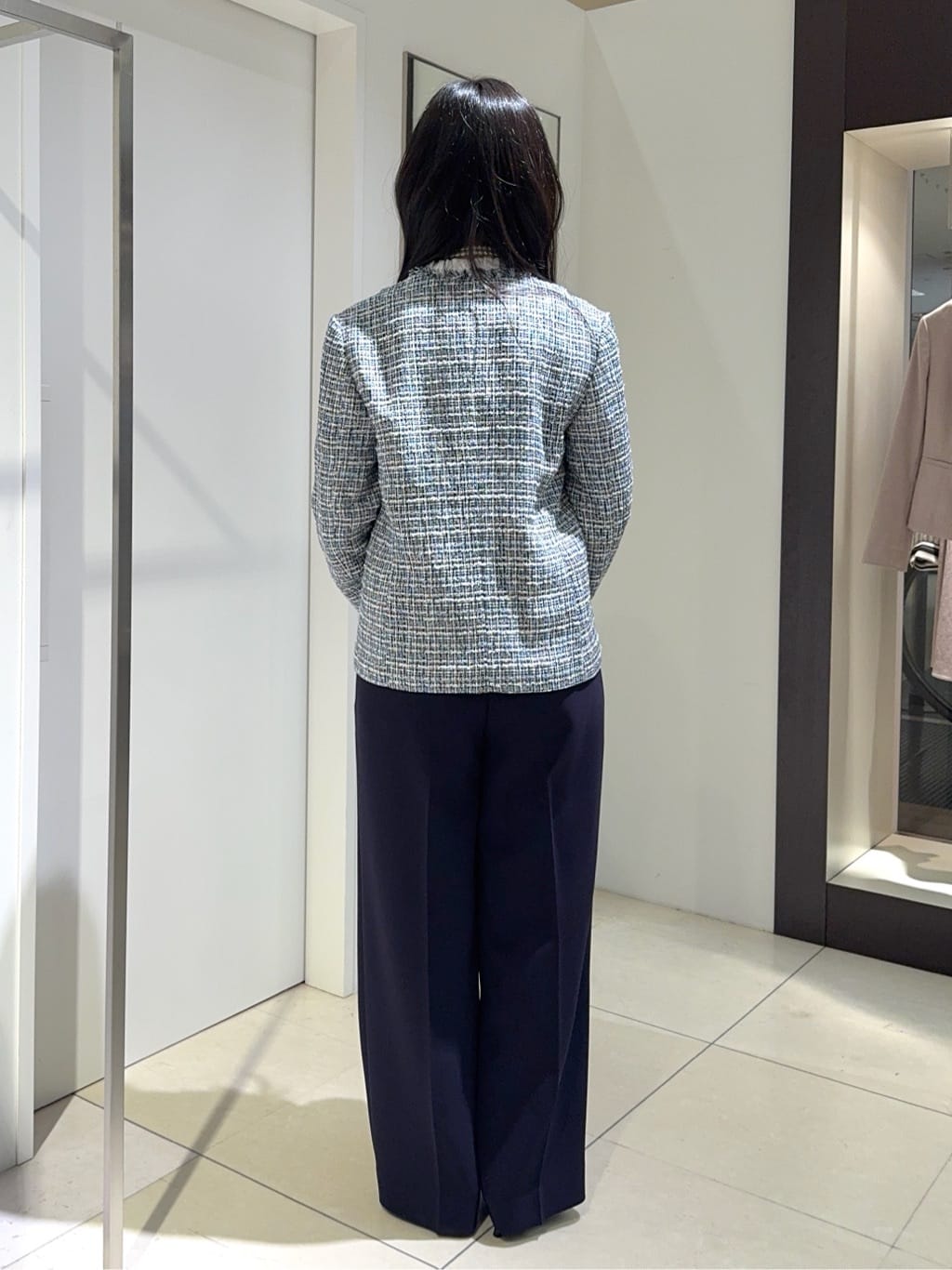 kaoruさんの「UNTITLED｜【仕事着/スーツ】ファンシーツイード ジャケット」を使ったコーディネート