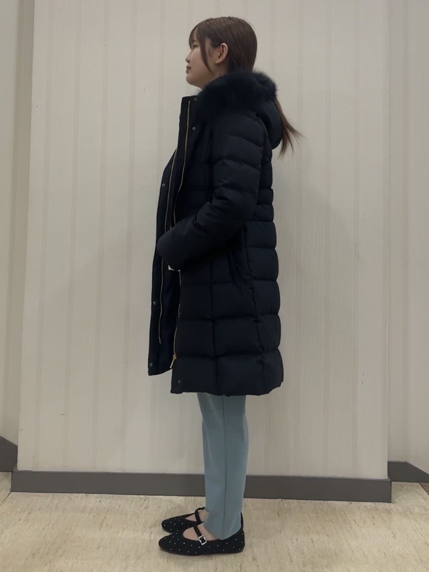 ちひさんの「INDIVI｜【洗える／裏起毛】ストレッチウォームパンツ」を使ったコーディネート