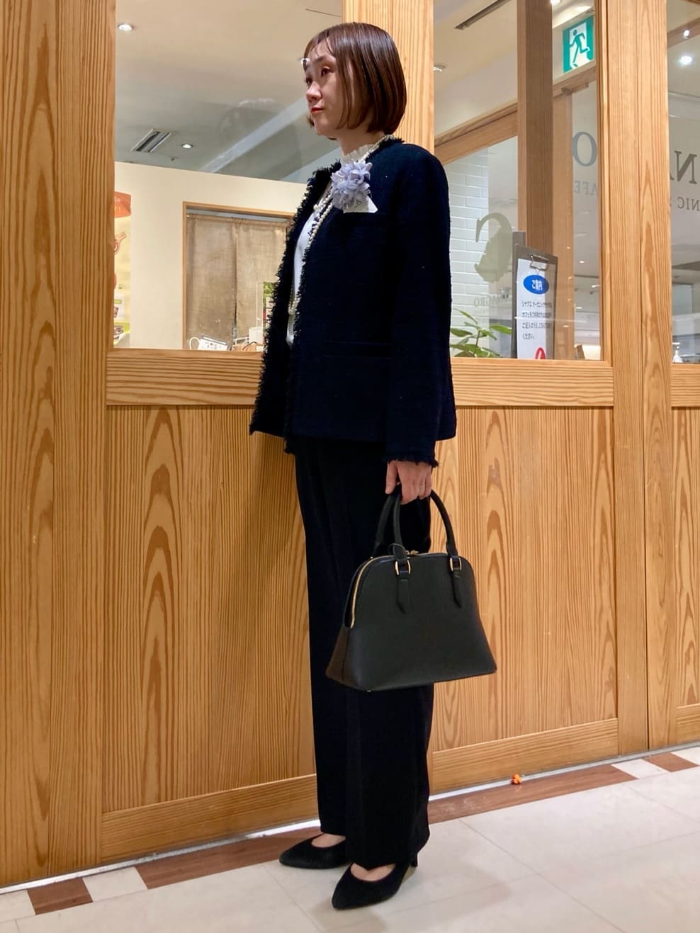 ゆうさんの「UNTITLED｜【仕事着/スーツ】ファンシーツイード ジャケット」を使ったコーディネート