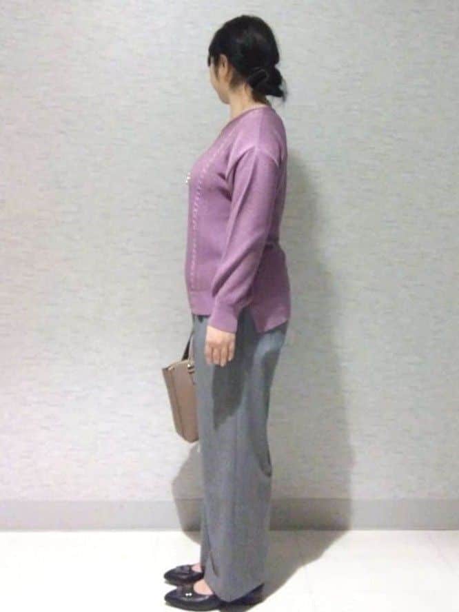 sakoさんの「Reflect｜【パンツ合わせにぴったり◎】ゆったりオフボディニット」を使ったコーディネート