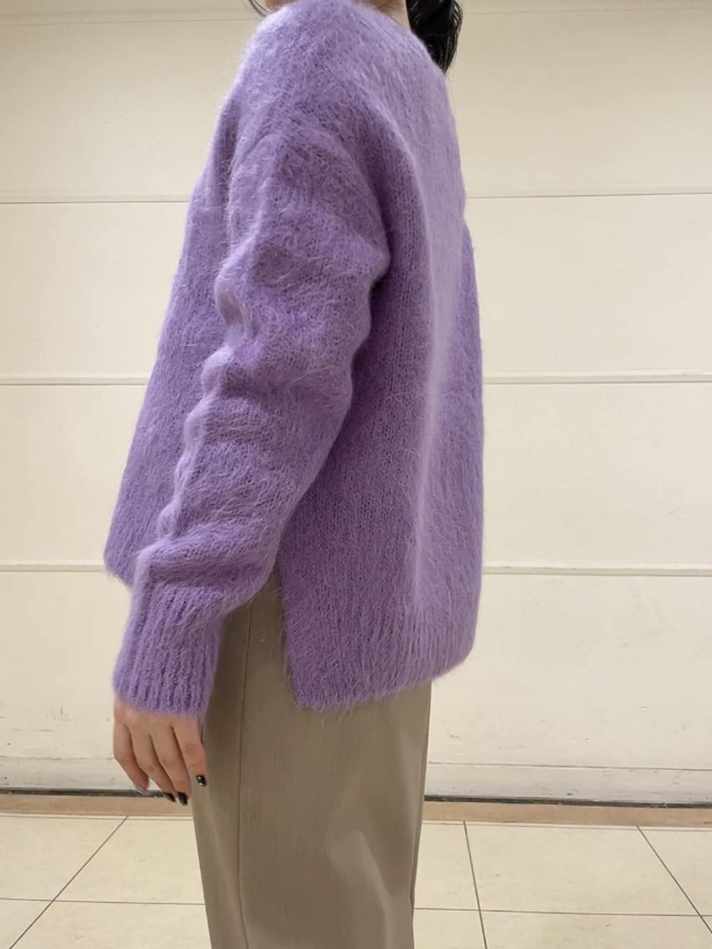 watanabeさんの「UNTITLED｜【ゆったり】アルパカ混シャギーニット」を使ったコーディネート