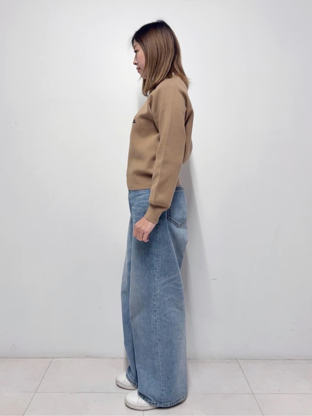 Nishijimaさんの「DRESSTERIOR｜◆アニージャカードニット」を使ったコーディネート