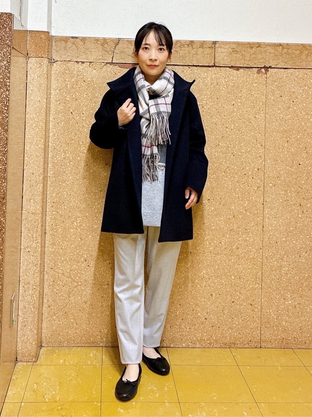 hattoriさんの「INDIVI｜スゴラク バレーシューズ」を使ったコーディネート