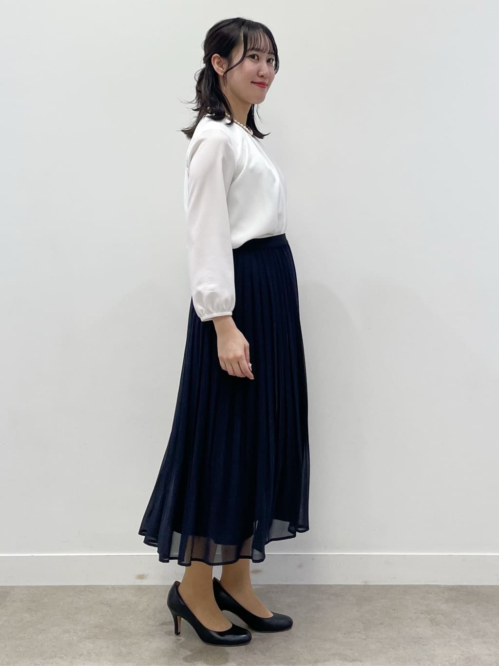 yukariさんの「Dessin｜【通勤/セットアップ可能】ソフトボンディングジャケット」を使ったコーディネート