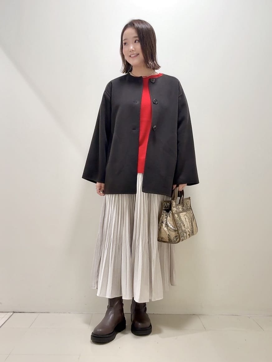 YUIさんの「UNTITLED｜【ミディ丈/軽やか】セミラグランリバー コート」を使ったコーディネート