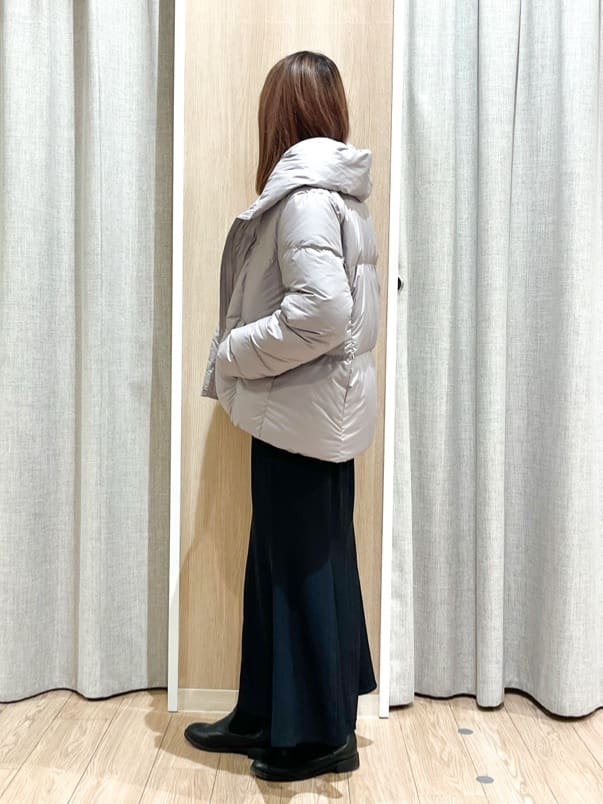 みーちゃんさんの「grove｜【名品アウター／800FP・多機能】つつまれダウンショート」を使ったコーディネート