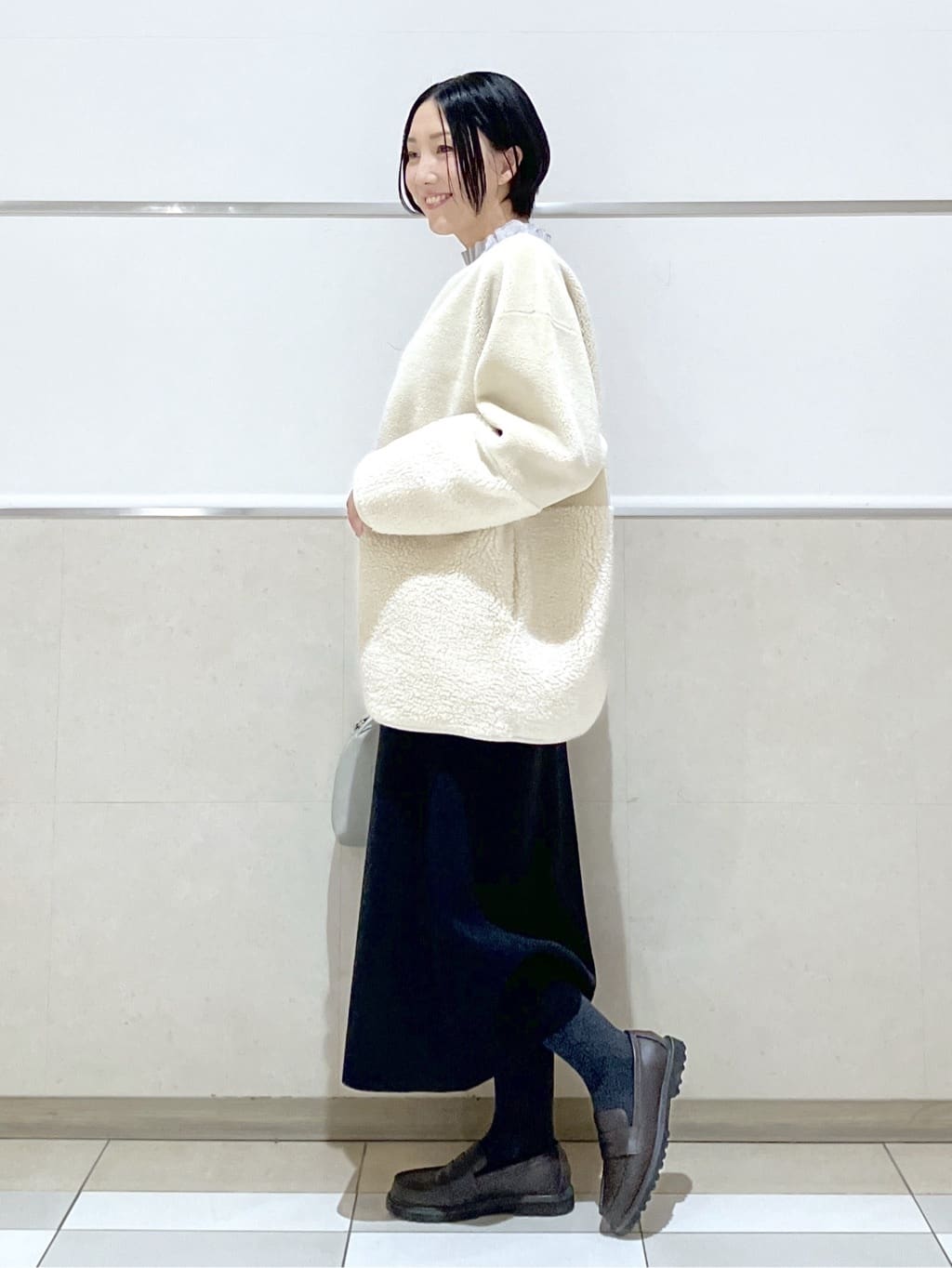 eriko さんの「Dessin｜【2WAY】フェイクムートンコート」を使ったコーディネート