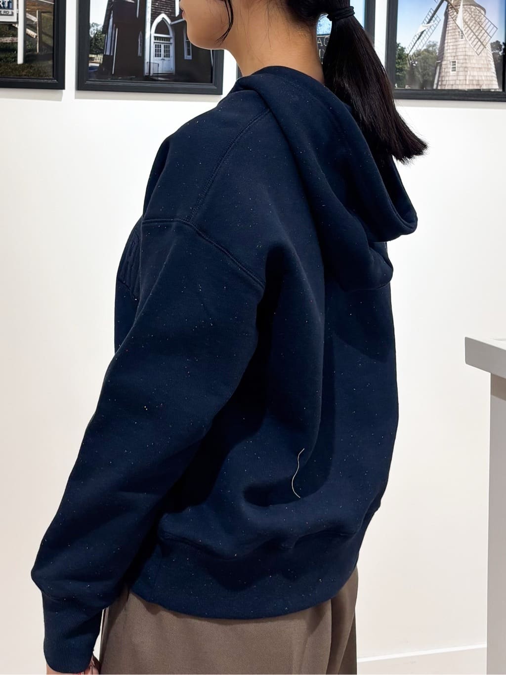 Ririkaさんの「Dessin｜【洗える】裏起毛セミワイドツイルパンツ」を使ったコーディネート