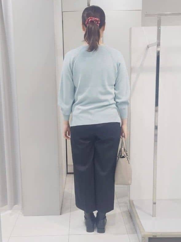 AZUSAさんの「Reflect｜【ゆったり着られる◎】ラグランスリーブニット」を使ったコーディネート