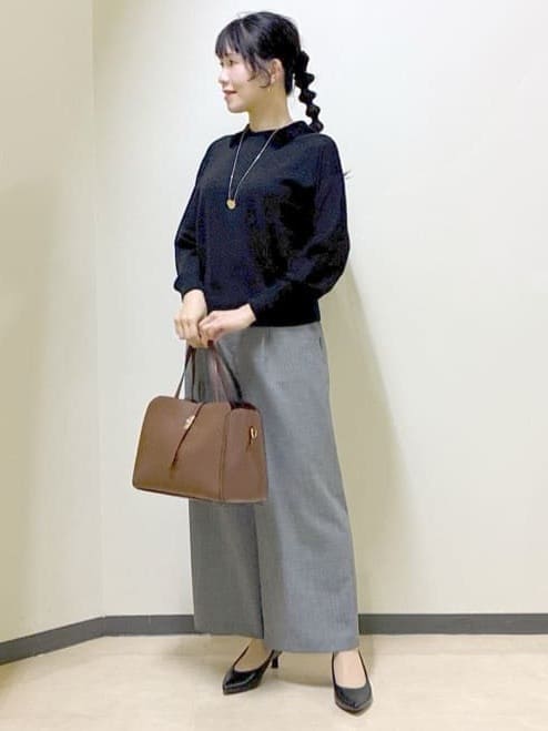  beni_gingerさんの「Reflect｜【着映え◎】衿つきニットトップス」を使ったコーディネート