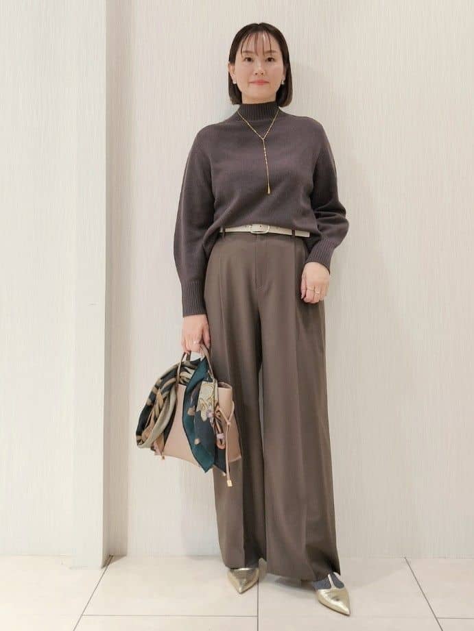naokoさんの「UNTITLED｜【着回しが効く／オンオフアウター】ウールショートコート」を使ったコーディネート