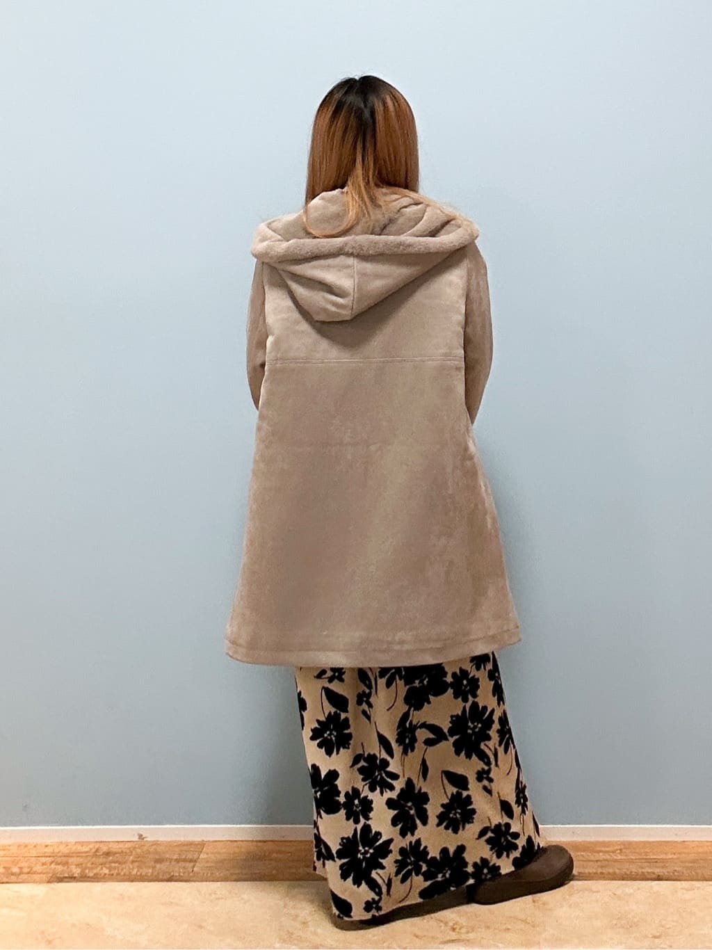 mikoさんの「SHOO･LA･RUE｜【S-LL】華やかで主役 花柄Aラインスカート」を使ったコーディネート