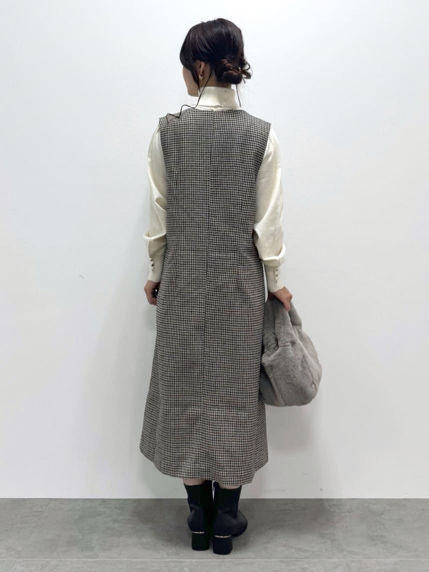 kozuさんの「index｜ビジュー&times;メタルネックレス」を使ったコーディネート