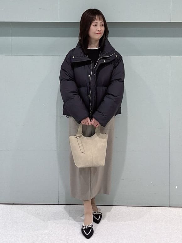 makiさんの「UNTITLED｜【アンサンブル可/洗える】ウォームスパンニット」を使ったコーディネート