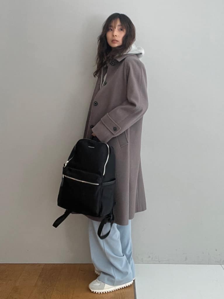 misaさんの「DRESSTERIOR｜【接触冷感/ウォッシャブル】センタープレスジョーゼットパンツ」を使ったコーディネート