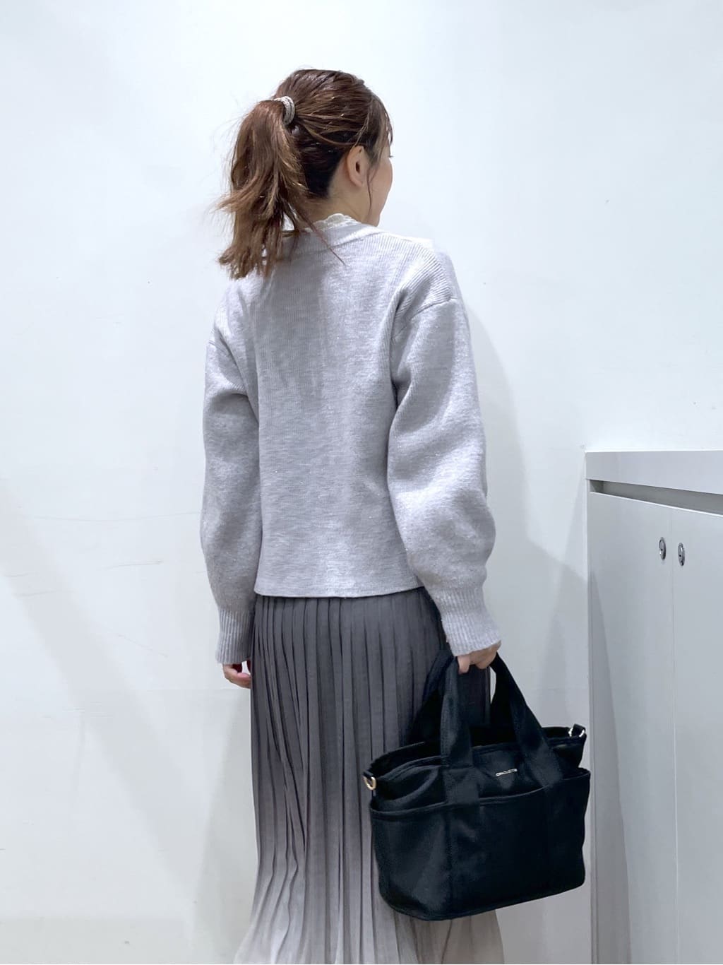 Junさんの「index｜フリルハイネックレーストップス【洗濯機OK】」を使ったコーディネート
