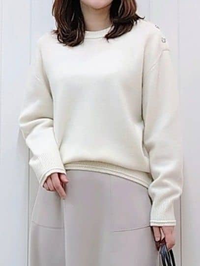 itoさんの「Dessin｜メルトンジャージフレアスカート」を使ったコーディネート