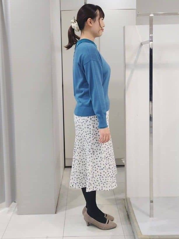 AZUSAさんの「Reflect｜【着映え◎】衿つきニットトップス」を使ったコーディネート