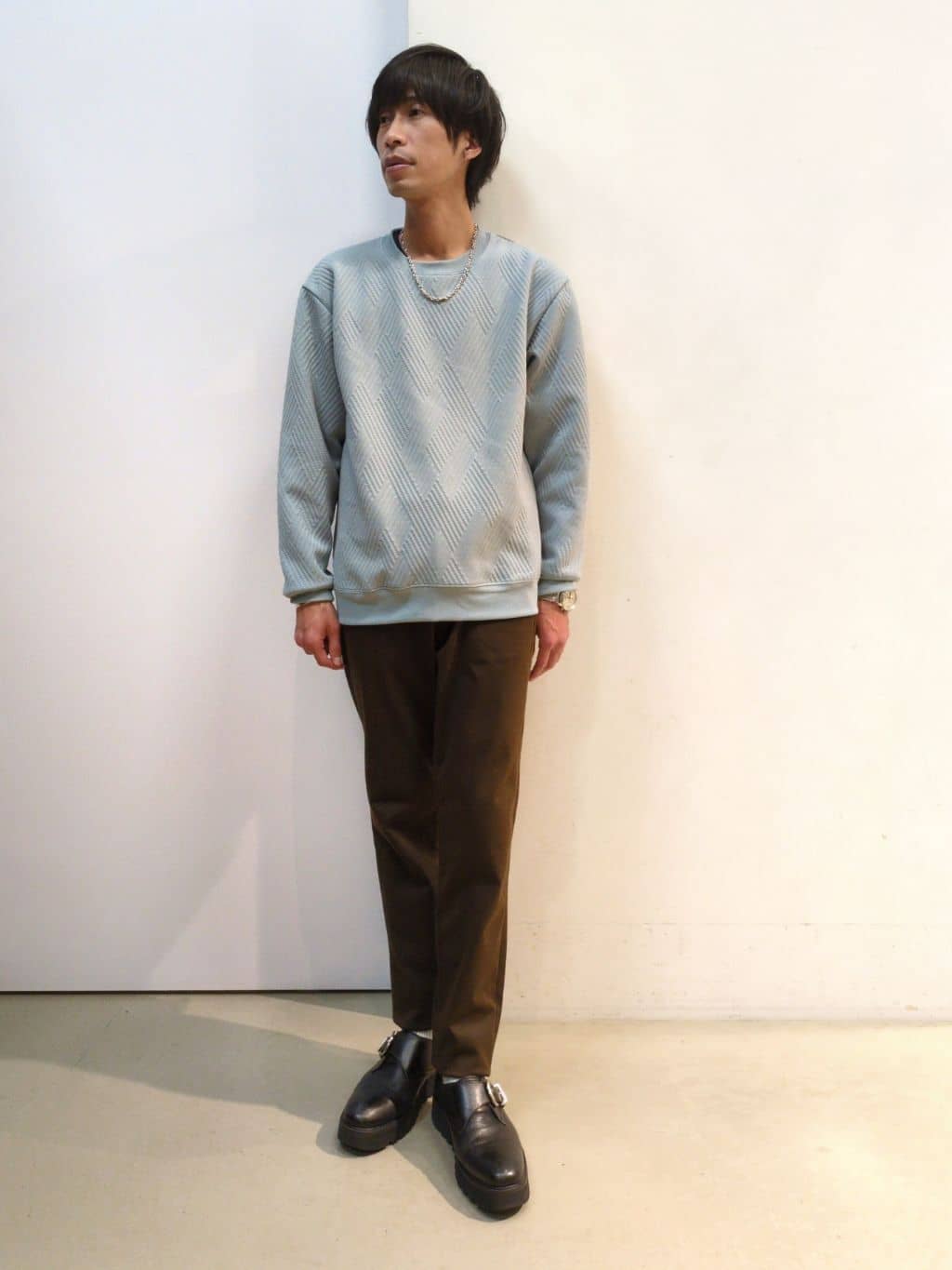 takeさんの「THE SHOP TK｜【撥水/洗濯機可】寒い季節でも快適 中綿スタンドブルゾン」を使ったコーディネート