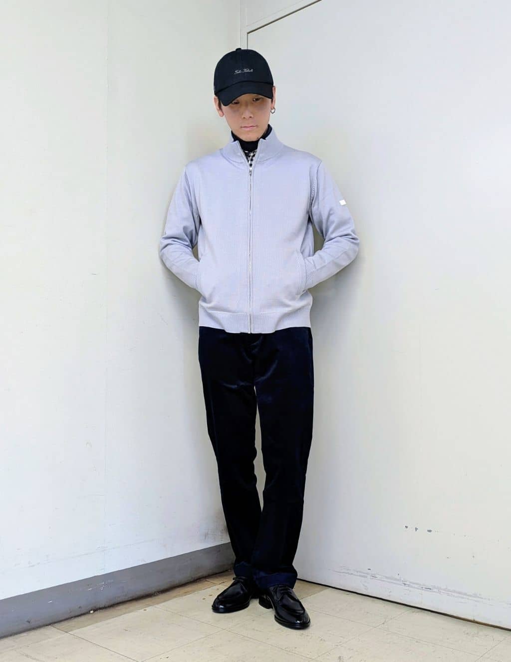 ryoさんの「TAKEO KIKUCHI｜【Sサイズ～】ストレッチコーデュロイ ジャケット」を使ったコーディネート