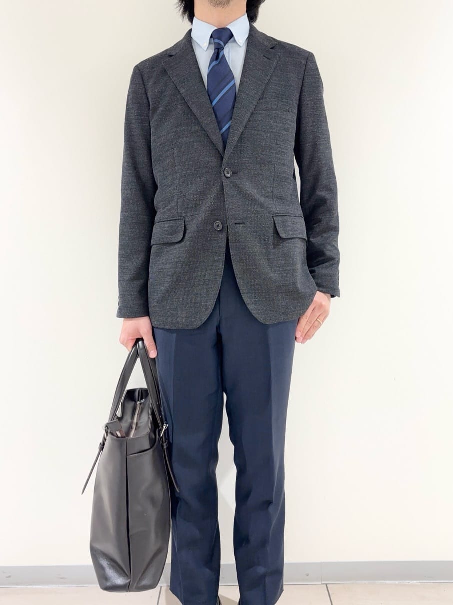 及川さんの「TAKEO KIKUCHI｜【Sサイズ～】ラッセルメッシュ ジャケット」を使ったコーディネート