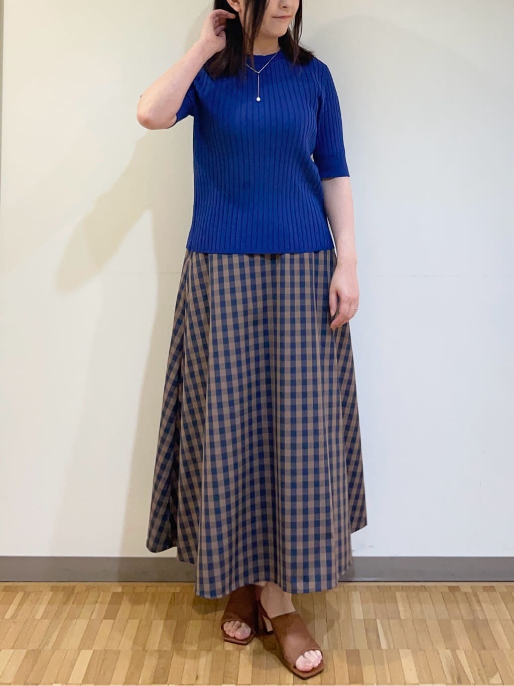 フナキさんの「UNTITLED｜コットンテレコタンクトップ」を使ったコーディネート