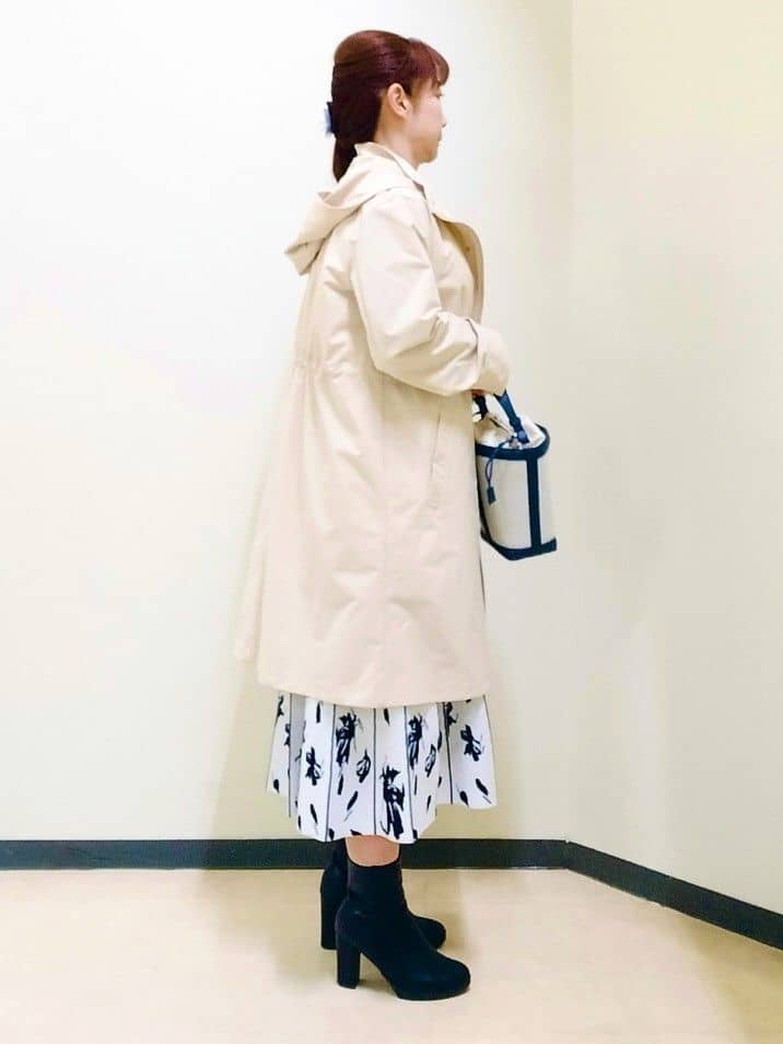 花さんの「Reflect｜【中綿ライナー付き】ライナー付きフーデッドロングコート」を使ったコーディネート