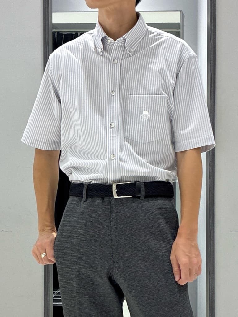 わいずみさんの「TAKEO KIKUCHI｜【None Of Stress】アクティブジャージ 千鳥 ジャケット」を使ったコーディネート