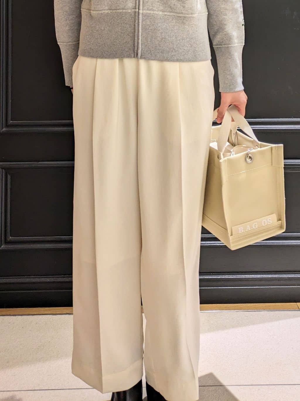 saoriさんの「DRESSTERIOR｜デキシー吊裏毛ジップアップパーカ」を使ったコーディネート