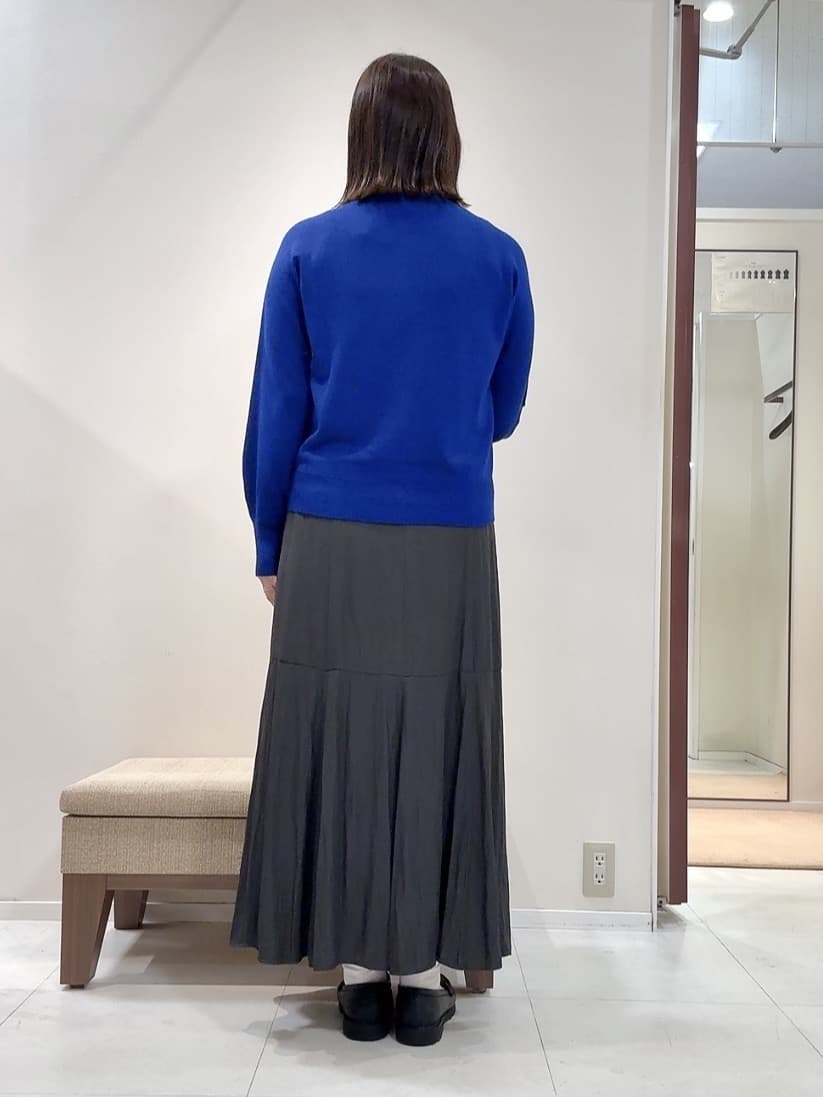 YUIさんの「UNTITLED｜【軽アウター/ミドル丈】ウールニットコーディガン」を使ったコーディネート