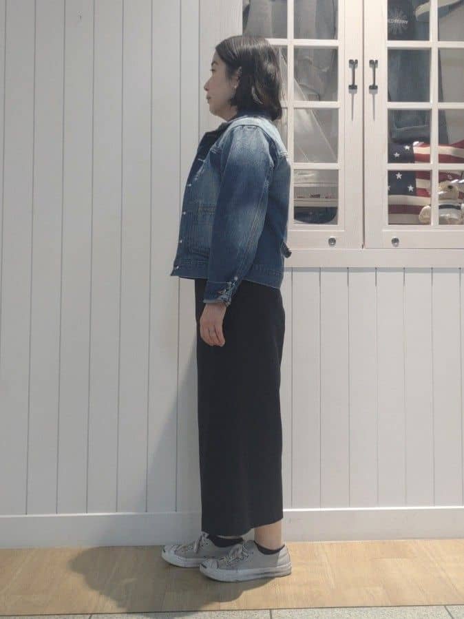 kaiさんの「Dessin｜◆【リバーシブル・ユニセックス】デニムジャケット」を使ったコーディネート