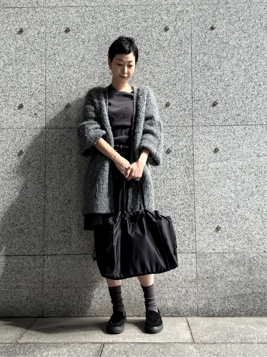 Kさんの「HIROKO HAYASHI｜LUINI SATINE（ルイーニ サティーネ）トートバッグ」を使ったコーディネート