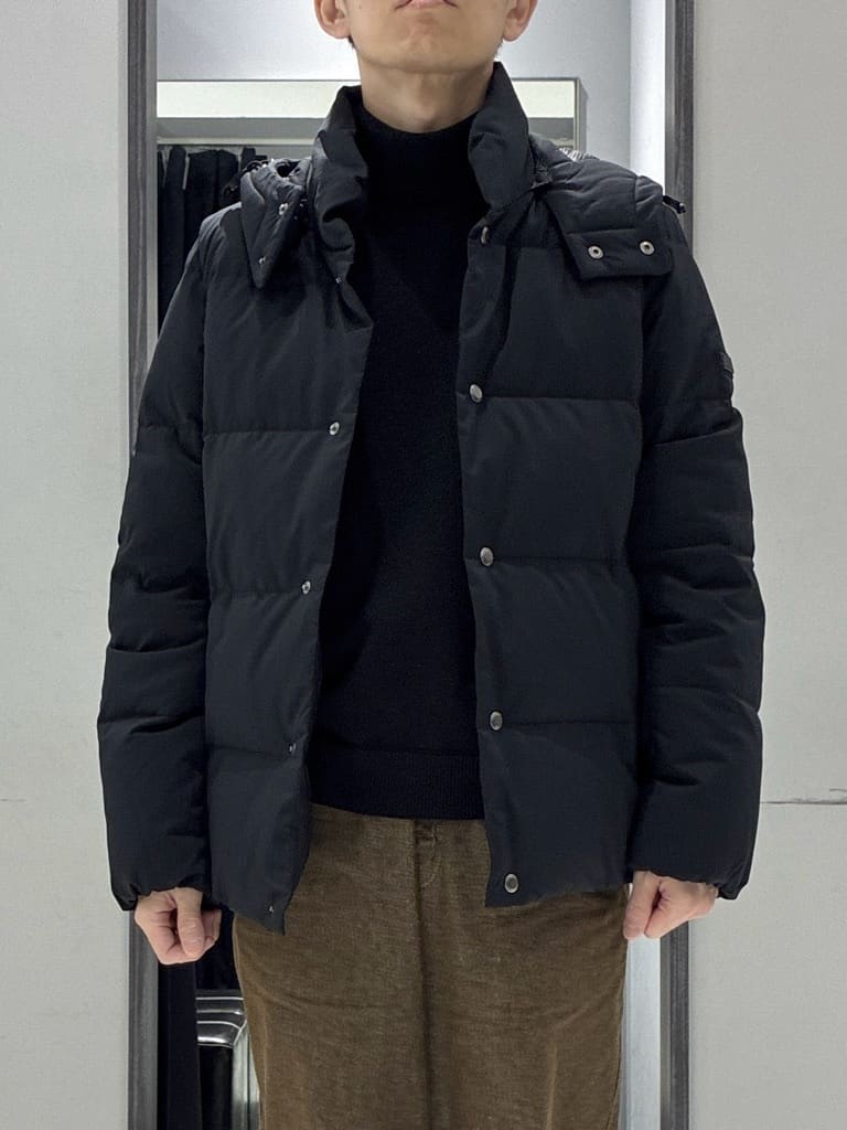 わいずみさんの「TAKEO KIKUCHI｜【袖取り外し可】デタッチャブル ダウンブルゾン」を使ったコーディネート