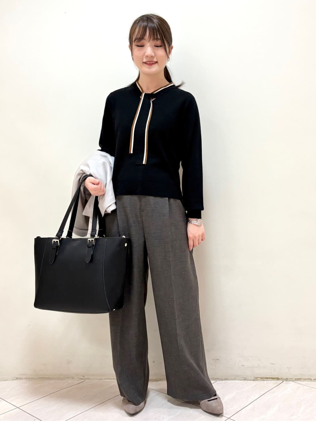 mikiさんの「Reflect｜【SS-4Lサイズ】匠ジャケット／ベーシックテーラード／WEB先行カラーあり」を使ったコーディネート