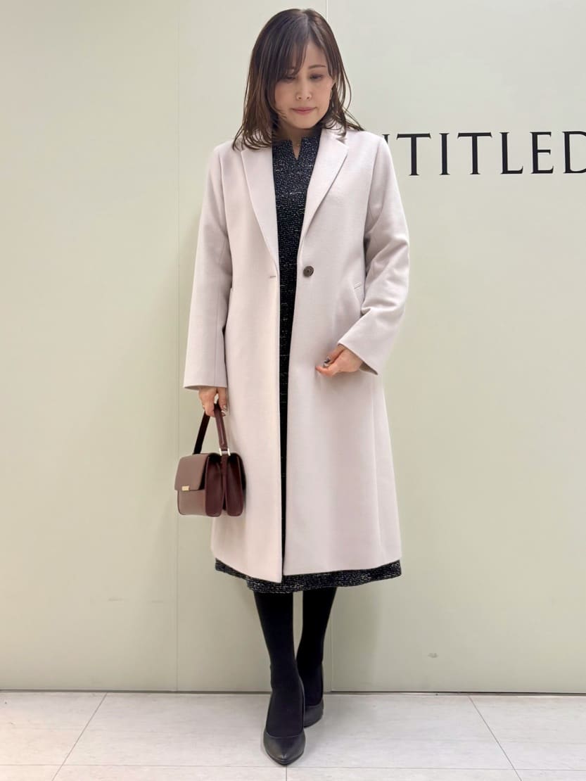 Sakaiさんの「UNTITLED｜【スタイリッシュ／オンオフ兼用】ウールチェスターコート」を使ったコーディネート