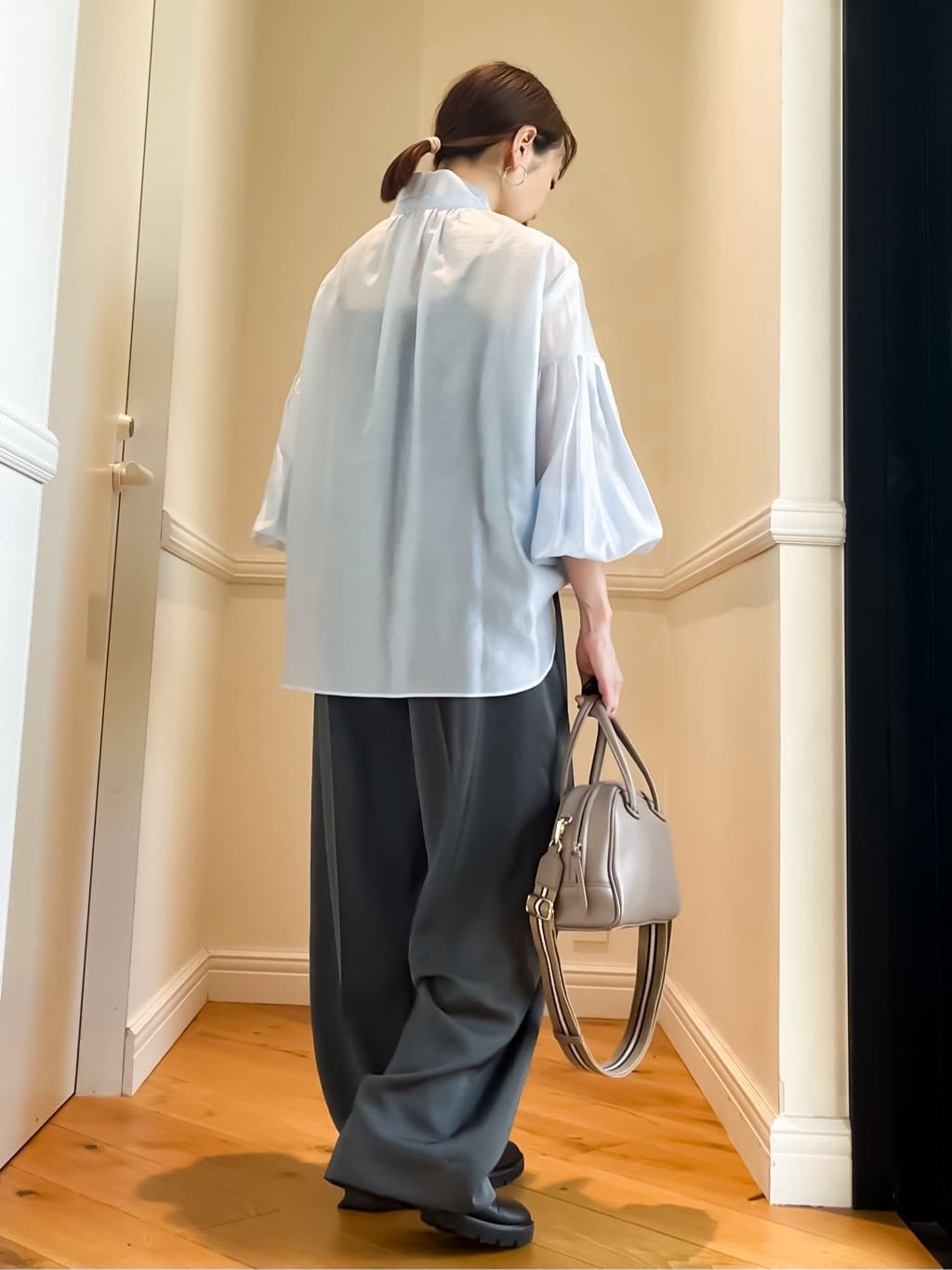 HOMMAさんの「DRESSTERIOR｜◆【ショルダー/2ＷＡＹ】ミニボストン」を使ったコーディネート