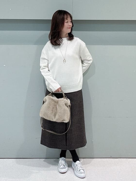makiさんの「UNTITLED｜【はっ水機能/フード取り外し可/防寒】ロングダウンコート」を使ったコーディネート