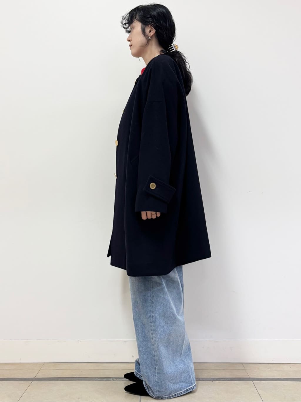 YOKOTAさんの「DRESSTERIOR｜◆コンパクトフェイクファーバッグ」を使ったコーディネート